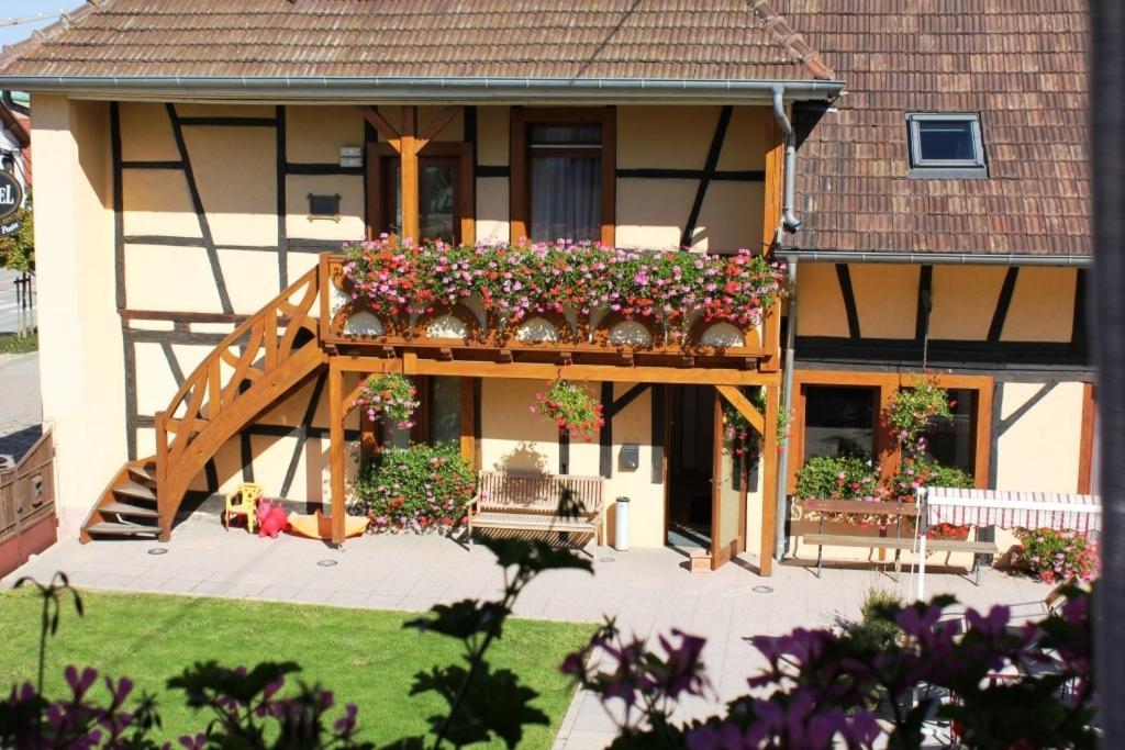 A L'Ancienne Poste Hotel Battenheim Exterior foto